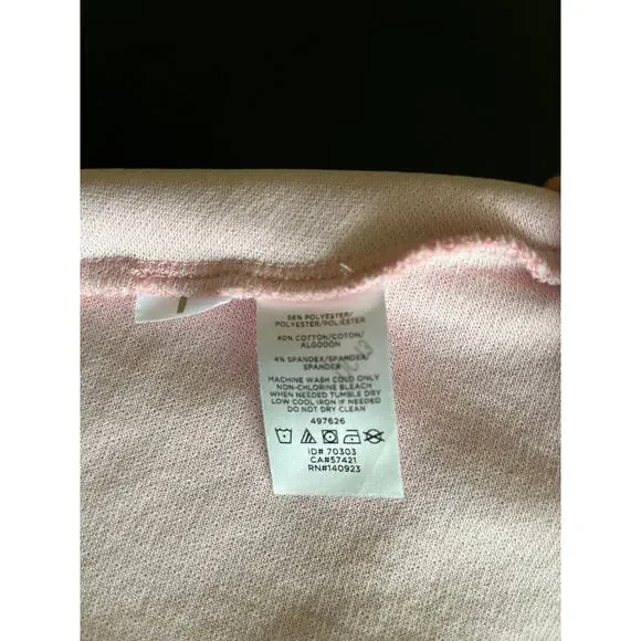 Ann Taylor Loft Petites Light Pink and White Preppy Skirt SizeM - Picture 9 of 10